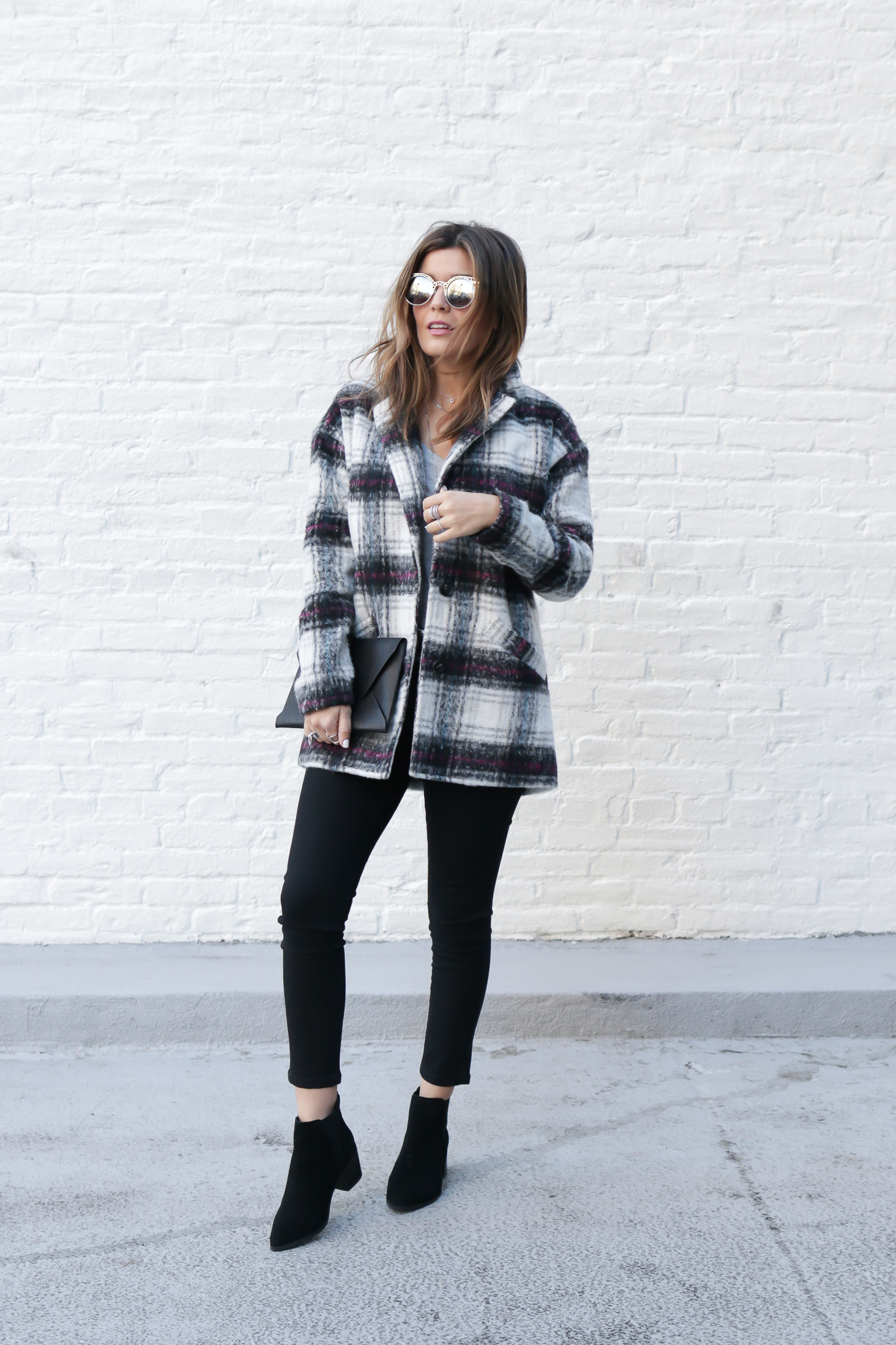 Plaid Coat from Forever 21