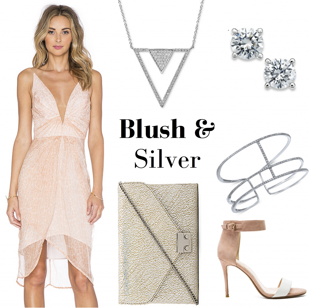 Macy’s Semi-Annual Diamond Sale Blush and Silver Look