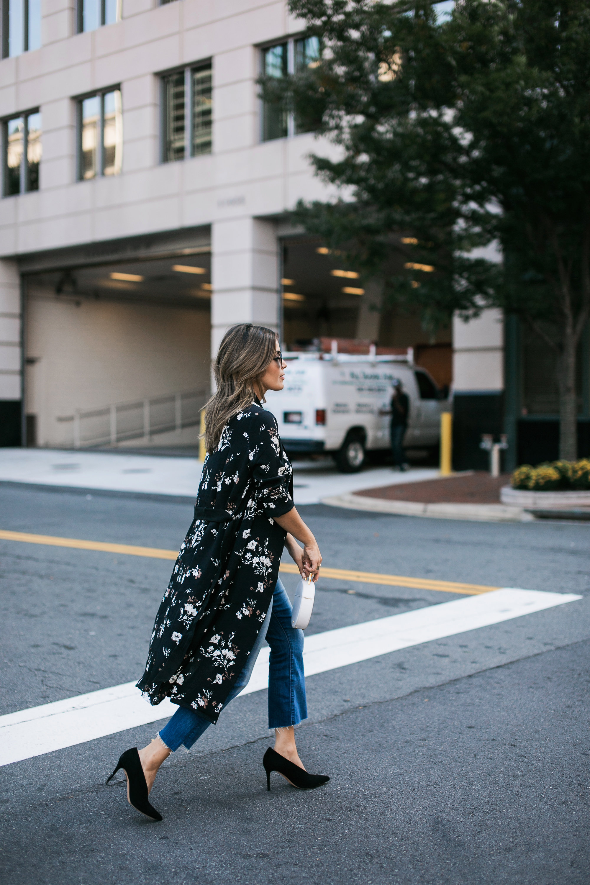 Style MBA Wears L'Academie x Revolve Floral Robe