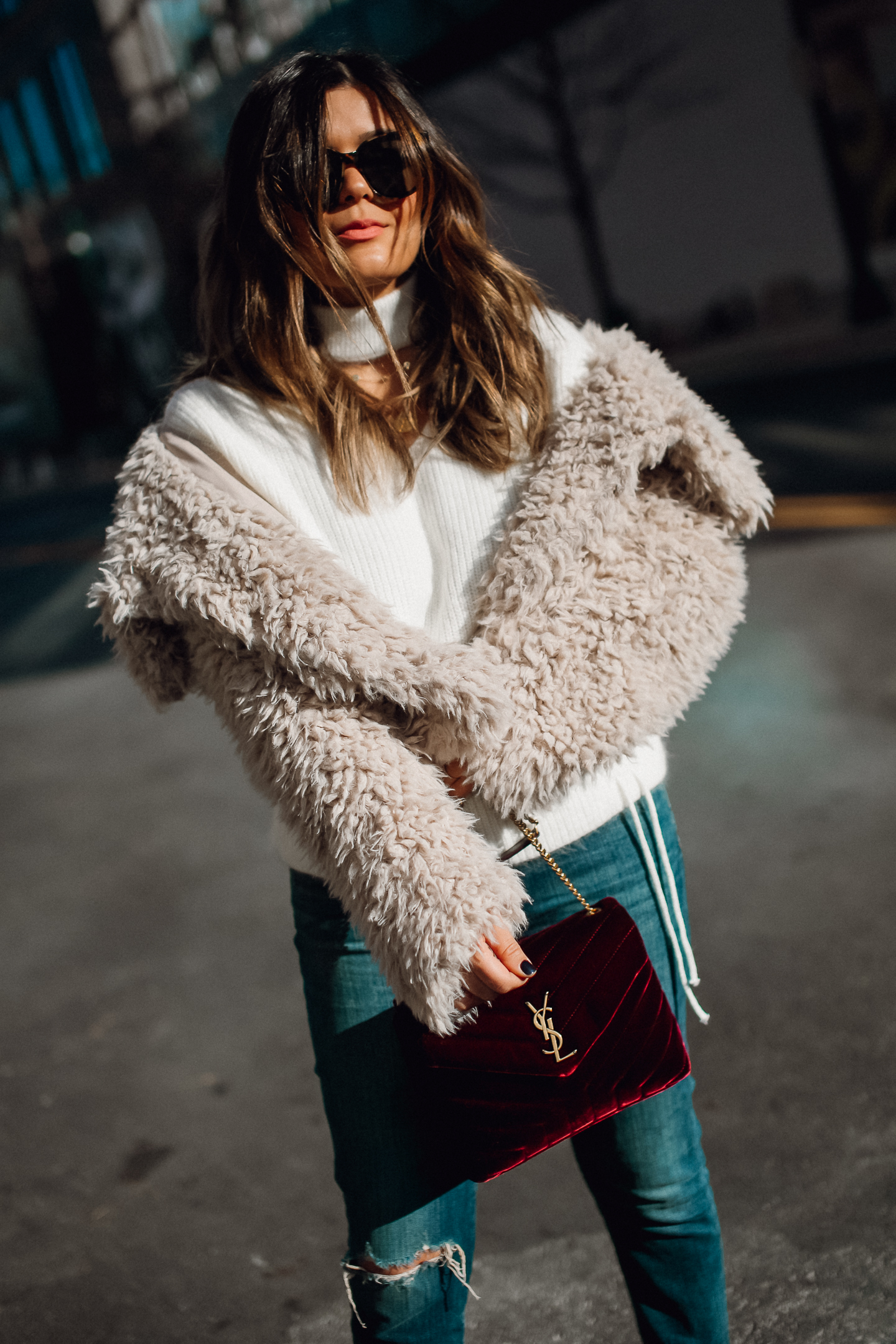How To Style A Faux Fur Coat | Style MBA